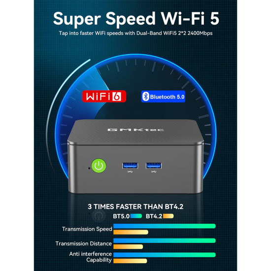 Mini PC GMKtec G3S Intel N95 8GB RAM + 128GB SSD WIN 11 Pro Mini PC GMKtec G3S Intel N95 8GB RAM + 128GB SSD WIN 11 Pro
