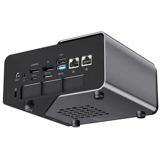 GMKtec K12 Mini PC Ryzen 7 H255 32GB 1TB Win 11 Pro GMKtec K12 Mini PC with AMD Ryzen 7 H255, 32GB RAM and 1TB SSD running Windows 11 Pro, compact small form factor desktop