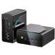 GMKtec K15 Core Ultra 5 125U 16GB + 1TB Win 11 Pro GMKtec K15 Mini PC with Intel Core Ultra 5 125U, compact black desktop unit with front-facing USB and power ports