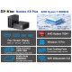 GMKtec K8 Mini PC with AMD Ryzen 7 8845HS, 32GB DDR5 RAM and 1TB NVMe SSD, compact black desktop form factor