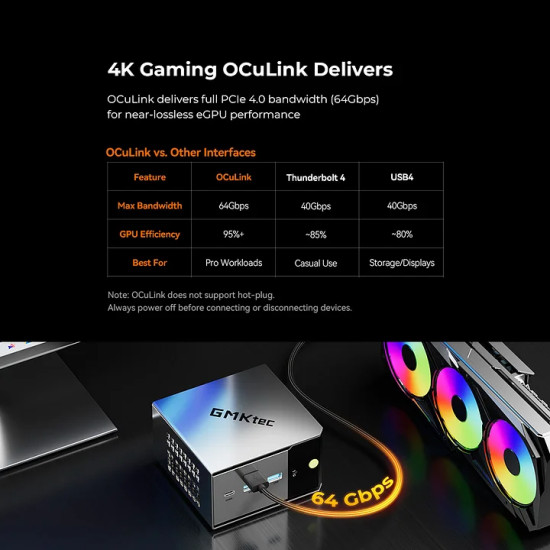 GMKtec M8 Ryzen 5 6650H 16GB DDR5 1TB SSD Win 11 Pro GMKtec M8 mini PC with AMD Ryzen 5 6650H, compact square form factor, dark grey finish, front USB and power ports visible
