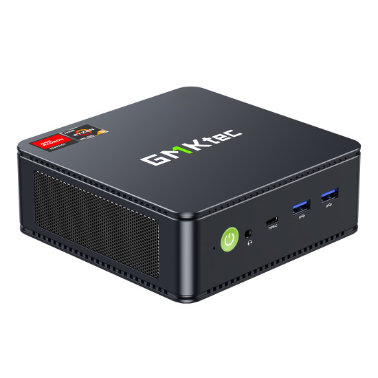 GMKtec M5 Ultra Mini PC Ryzen 7 7730U 32GB 1TB W11P GMKtec M5 Ultra compact mini PC with AMD Ryzen 7 7730U, 32GB DDR4 RAM and 1TB SSD, small form factor desktop unit