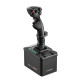 MOZA AB6 AS017 Flight Simulator Bundle MOZA AB6 AS017 Flight Simulator Bundle with dual servo force feedback joystick and full metal alloy construction on desk