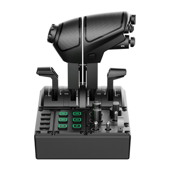MOZA Racing MTQ AS014 modular throttle quadrant with interchangeable levers for flight simulator use