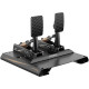 MOZA CRP2 RS066 Throttle & Brake Pedals USB MOZA CRP2 RS066 sim racing pedals set showing throttle and brake pedals in aluminium finish, USB connection for PC