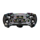 MOZA Racing GS V2P RS056 Steering Wheel MOZA Racing GS V2P RS056 steering wheel showing forged carbon fibre frame, microfibre leather grips, RGB gear indicator, and magnetic clutch paddles