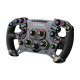 MOZA Racing GS V2P RS056 Steering Wheel MOZA Racing GS V2P RS056 steering wheel showing forged carbon fibre frame, microfibre leather grips, RGB gear indicator, and magnetic clutch paddles