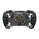 MOZA Racing GS V2P RS056 Steering Wheel MOZA Racing GS V2P RS056 steering wheel showing forged carbon fibre frame, microfibre leather grips, RGB gear indicator, and magnetic clutch paddles