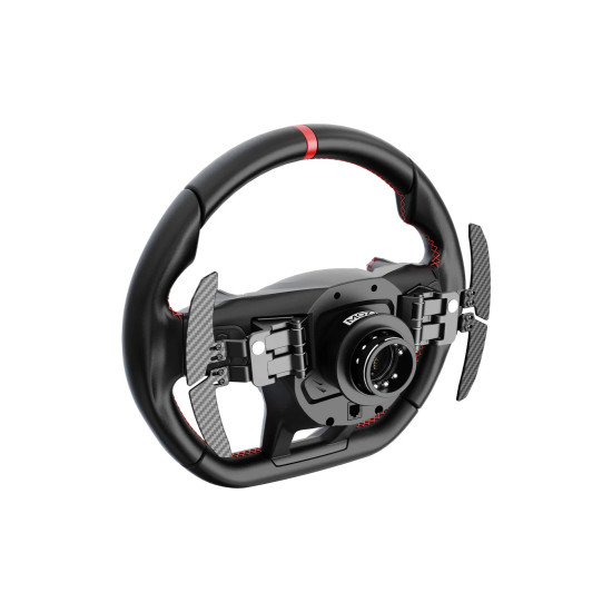 MOZA Racing RS096 Lamborghini Revuelto volan MOZA Racing RS096 Lamborghini Revuelto sim-racing volan iz tlačno litega aluminija z mikrovlaknastimi ročaji