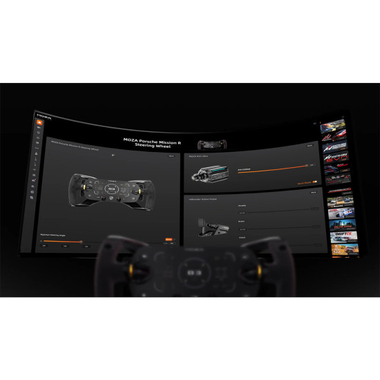 MOZA Porsche Mission R RS097 Simracing Steering Wheel MOZA Porsche Mission R RS097 Simracing Steering Wheel