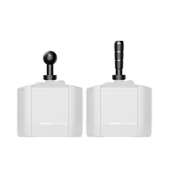 MOZA Racing RS079 Active Shifter Knobs MOZA Racing RS079 Active Shifter Knobs shown in detail, compatible with H-pattern and sequential sim racing setups