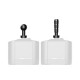 MOZA Racing RS079 Active Shifter Knobs MOZA Racing RS079 Active Shifter Knobs shown in detail, compatible with H-pattern and sequential sim racing setups