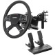 MOZA R5 Truck Bundle RS071 PC steering wheel with Force Feedback technology and multi-button layout for truck simulator