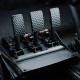 MOZA CRP2 RS067 clutch pedal in aluminium and steel construction, designed for sim racing setups