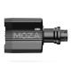 MOZA R12 V2 RS081 Direct Drive Wheelbase 12 Nm MOZA R12 V2 RS081 direct drive wheelbase in black aluminium housing with ribbed cooling fins, front view