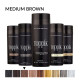 Toppik Hair Fiber Medium Brown large 27.5g bottle of keratin hair building fibers for thinning hair, suitable for men and women